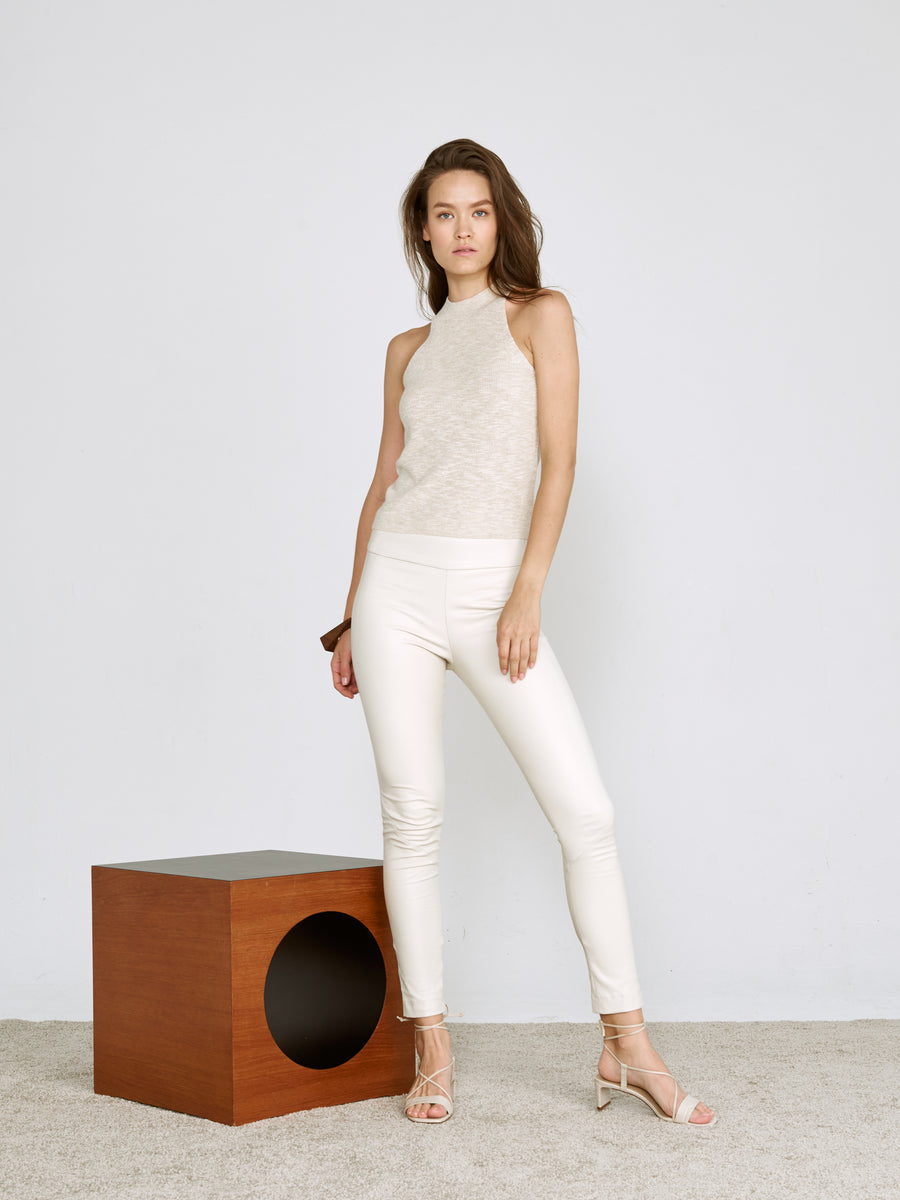 OT LEGGINGS CLAY LEATHER - OUT OF STOCK