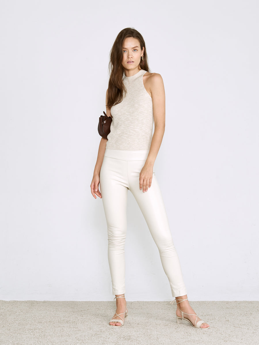 OT LEGGINGS CLAY LEATHER - OUT OF STOCK