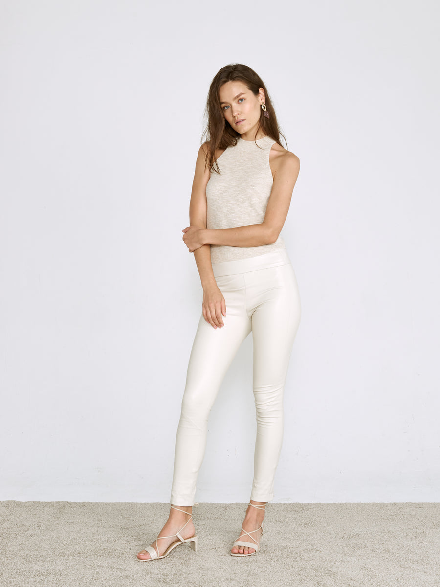 OT LEGGINGS CLAY LEATHER - OUT OF STOCK