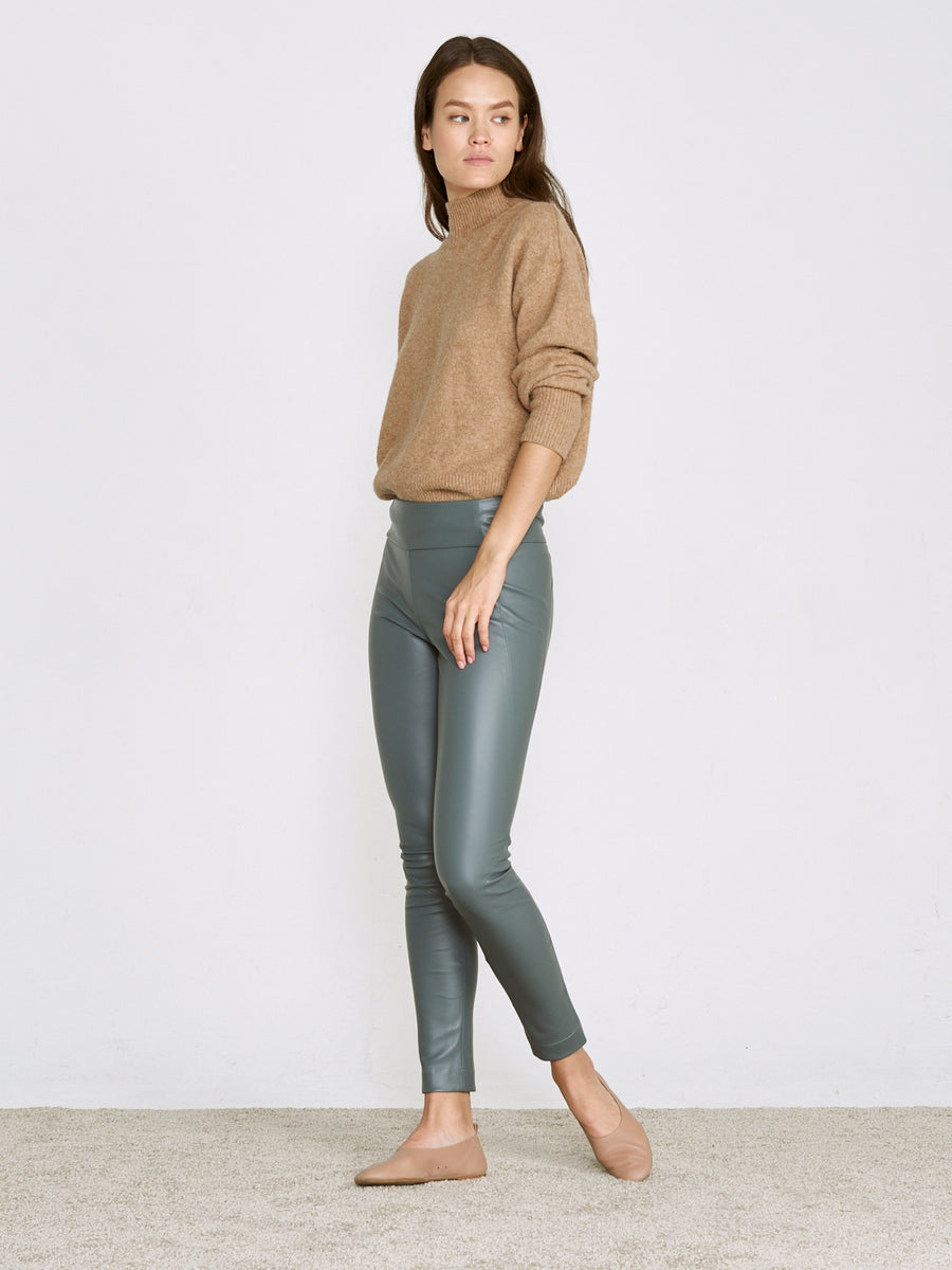 OT LEGGINGS SLATE LEATHER