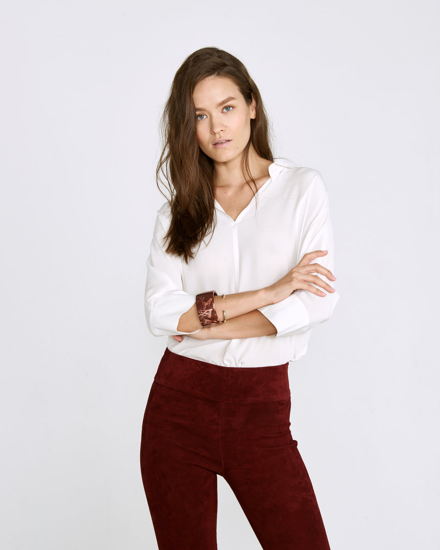 OT LEGGINGS CURRANT SUEDE - OUT OF STOCK